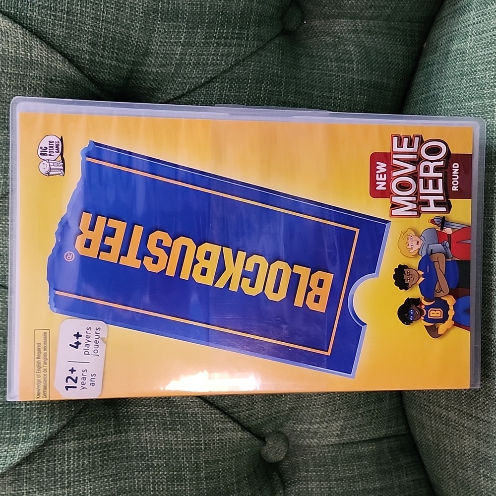 Blockbuster New Movie Hero Game - Blue and Yellow